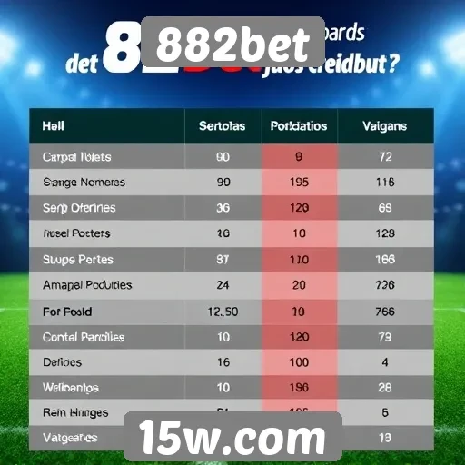 Comparação entre 882bet e concorrentes no mercado